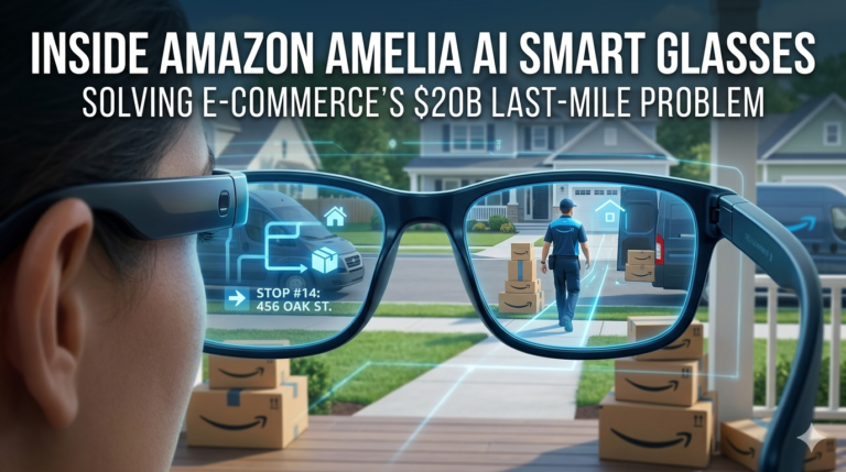 Amazon’s "Amelia" AI Smart Glasses: The Secret Weapon for Faster Ecommerce & FBA Growth https://mustajabhub.com/amazons-ai-smart-glasses-a-game-changer-for-all-... Inside Amazon Amelia AI Smart Glasses:$20B Last-Mile Problem Discover how Amazon Amelia AI Smart Glasses automate last-mile delivery, cut transit errors, and accelerate shipping speeds for e-commerce sellers.