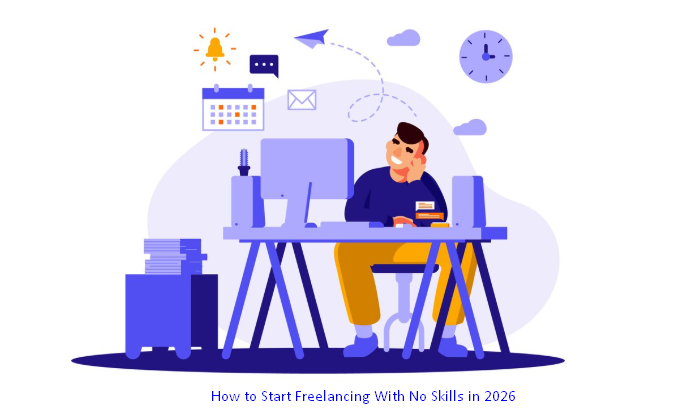 How to Start Freelancing With No Skills in  2025