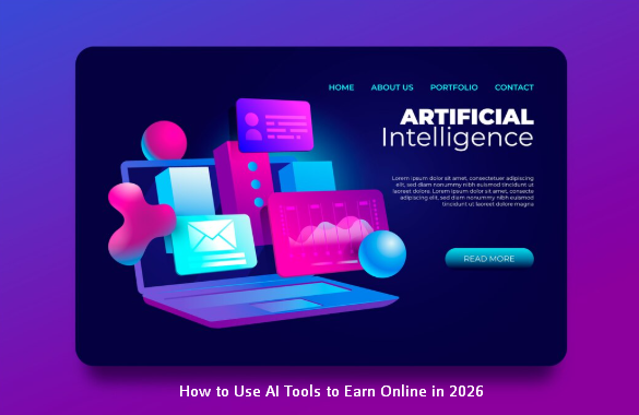 How to Use AI Tools to Earn Online in 2026 — Complete Guide for Non-Techies