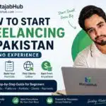 How to Start Freelancing in Pakistan With No Experience (2026 Complete Guide), Start freelancing in Pakistan with zero experience: pick a skill, build a portfolio, get clients on Fiverr/Upwork, receive USD, and handle PSEB tax (2026).,To start freelancing in Pakistan with no experience, choose one beginner-friendly skill, build 3 portfolio samples in 7–14 days, create a strong Fiverr/Upwork + LinkedIn profile, then apply daily until you land your first paid client.. Fiverr, Upwork, LinkedIn, Payoneer, DigiSkills (Ignite/VU), SBP, PSEB (Tech Destination), FBR, Section 154A, Bank Alfalah Freelancer Digital Account (ESFCA), https://mustajabhub.com/how-to-start-freelancing-in-pakistan-with-no-experience/