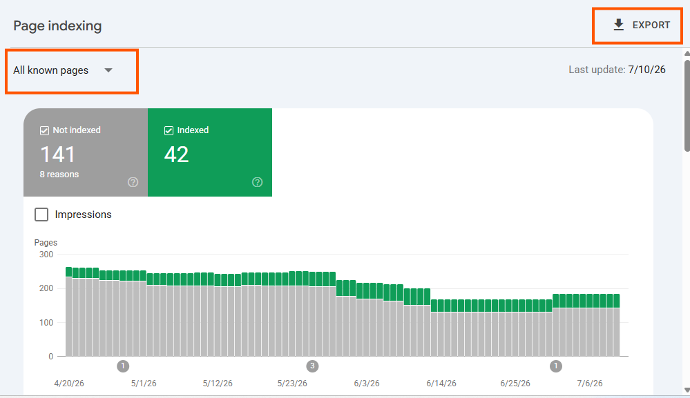Crawled – Currently Not Indexed (GSC) by mustajabhub.com- Export the affected URLs from Google Search Console (GSC)- https://mustajabhub.com/crawled-currently-not-indexed-fix/
Crawled – Currently Not Indexed: Fix It (GSC) +...
Learn what Crawled – currently not indexed means in GSC, how it differs from Discovered, and the exact steps to get important pages indexed again. Get Ranking !