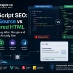 Learn JavaScript SEO the easy way. Compare View Source vs Rendered HTML, test Googlebot rendering in Search Console, and fix missing content fast.