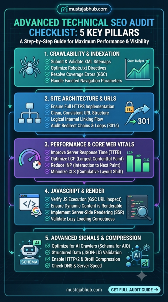 technical SEO audit checklist is a step-by-step process- Fix Technical SEO- Core Web Vitals — The 2026 Updated Thresholds