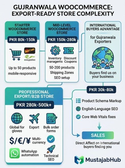 WordPress Website Development Cost in Gujranwala, Pakistan (2026 Real Prices) How much does website maintenance cost in Gujranwala? WordPress Website Development Cost in Gujranwala, Pakistan- https://mustajabhub.com/wordpress-website-development-cost-gujranwala/
WordPress Website Development Cost in Gujranwala,...
Want to know the real WordPress website development cost in Gujranwala? Get a full 2026 price breakdown for business sites, WooCommerce stores, and local. Can I get a free WordPress website? - What is the cost of a WooCommerce e-commerce site in Gujranwala?