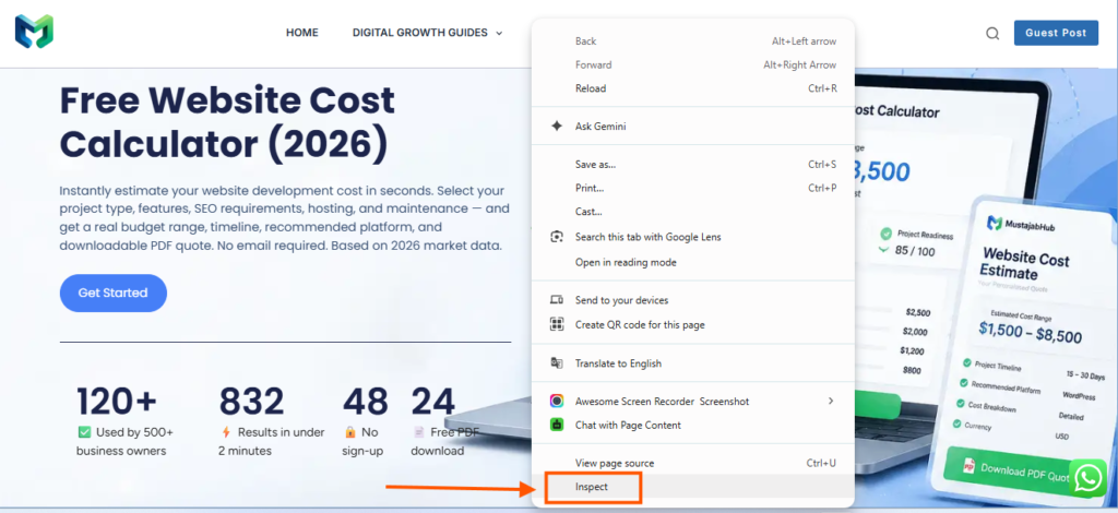Inspect Element (What JavaScript Builds)- search console rendered html- shadow dom seo-ssr vs csr seo- https://mustajabhub.com/javascript-seo-view-source-vs-rendered-html/
JavaScript SEO: View Source vs Rendered HTML — Debug...
Learn how Googlebot really processes JavaScript. Compare View Source vs Rendered HTML, fix rendering issues step by step, and make sure AI crawlers can see...