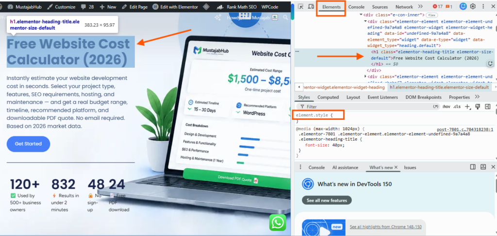 Inspect Element (What JavaScript Builds)- shadow dom seo-search console rendered html-rendered html vs source html- JavaScript SEO- view source vs inspect element- dynamic rendering workaround-ssr vs csr seo- https://mustajabhub.com/javascript-seo-view-source-vs-rendered-html/
JavaScript SEO: View Source vs Rendered HTML — Debug...
Learn how Googlebot really processes JavaScript. Compare View Source vs Rendered HTML, fix rendering issues step by step, and make sure AI crawlers can see...