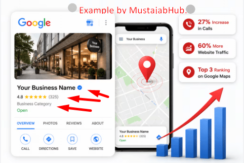 GMB Fix Google Business Profile Verification in Pakistan by mustajabhub.com