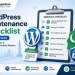 WordPress Maintenance Checklist for Pakistan - https://mustajabhub.com/wordpress-website-maintenance-pakistan/ WordPress Website Maintenance Pakistan: Monthly Checklist... Use this WordPress website maintenance Pakistan checklist to keep your site fast, secure, & ranking. Includes monthly tasks, time estimates, mistake fixes.