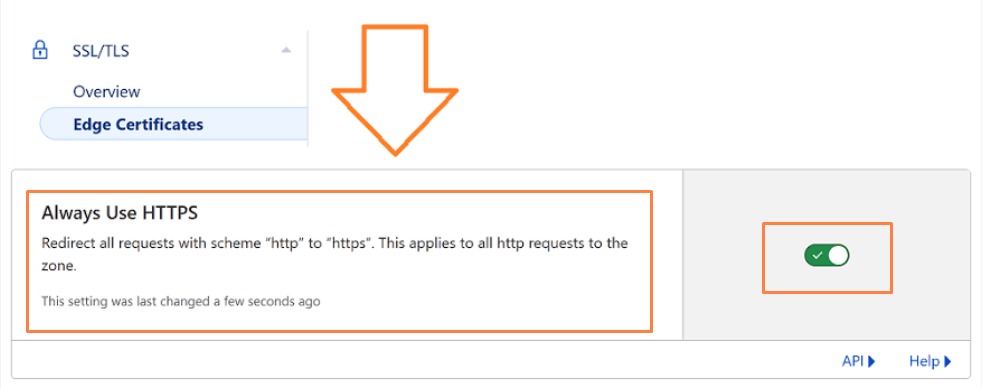 cloudflare https request mustajabhub.com. Turn On HTTPS